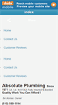 Mobile Screenshot of absoluteplumbingpro.com